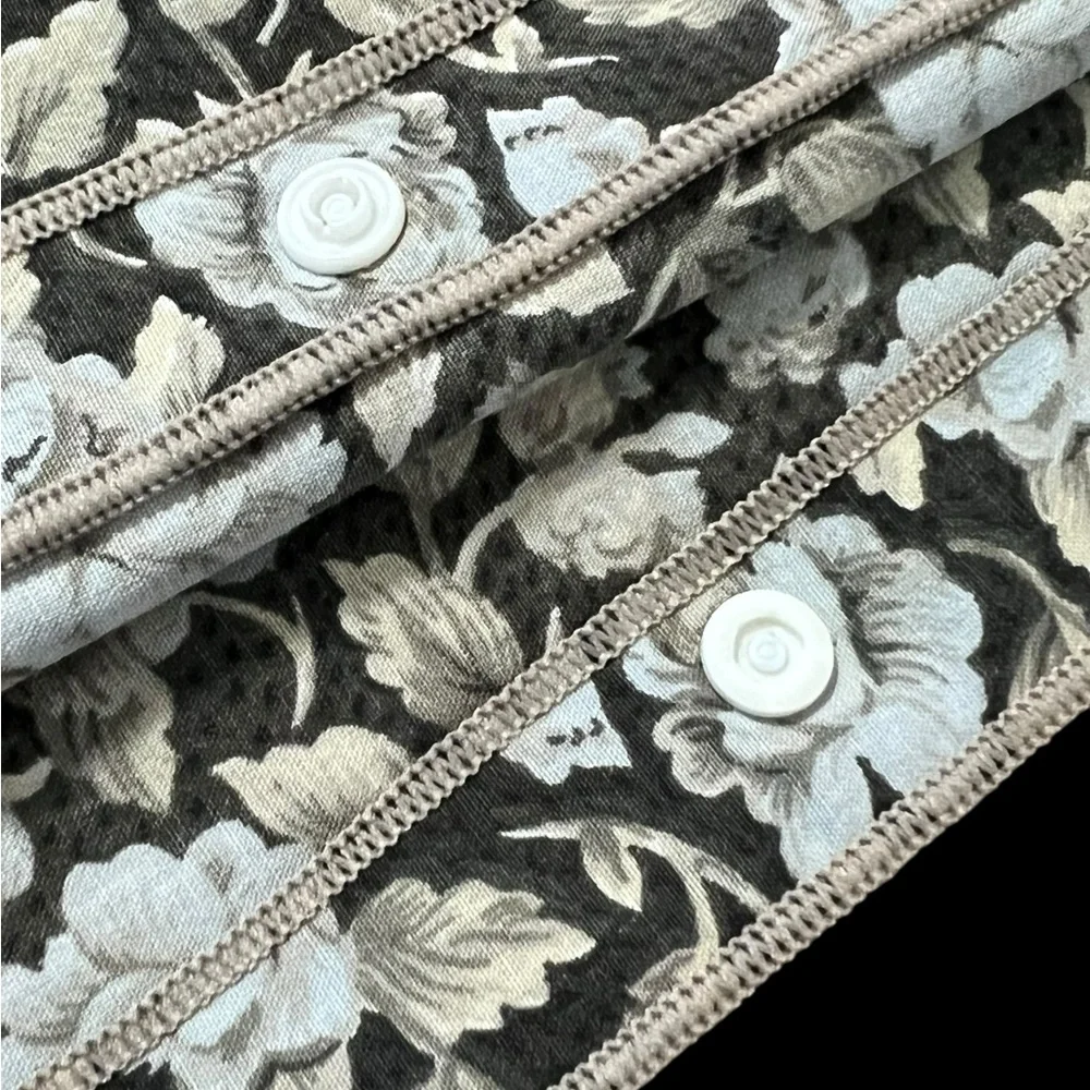 Duvet Cover Twin Single Patchwork Country 81 x 79 Farmhouse Percale Handmade